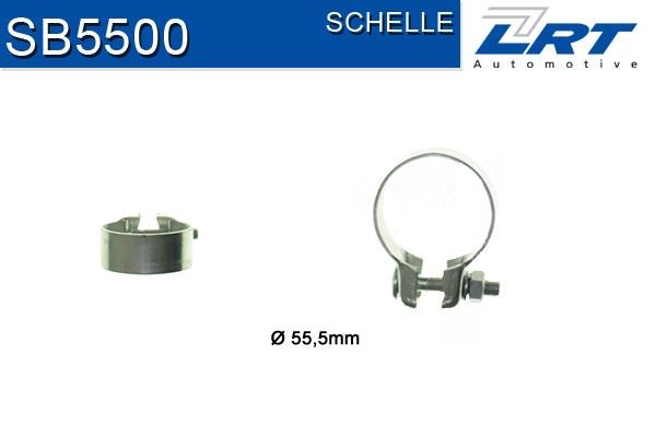LRT Fleck SB5500 Exhaust clamp SB5500: Buy near me at 2407.PL in Poland at an Affordable price!
