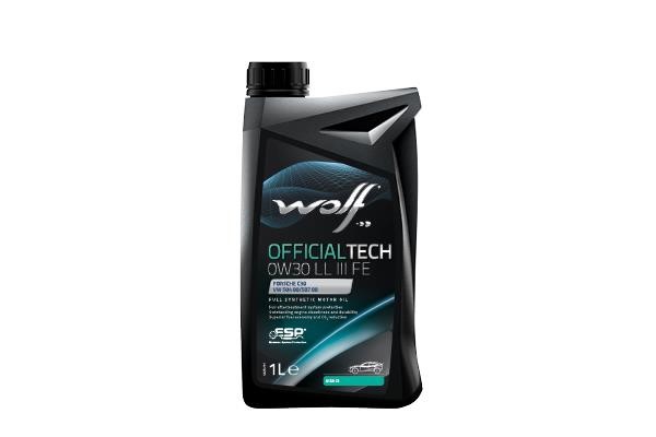 Wolf 1044342 Engine oil Wolf Officialtech LL III FE 0W-30, 1L 1044342: Buy near me in Poland at 2407.PL - Good price!