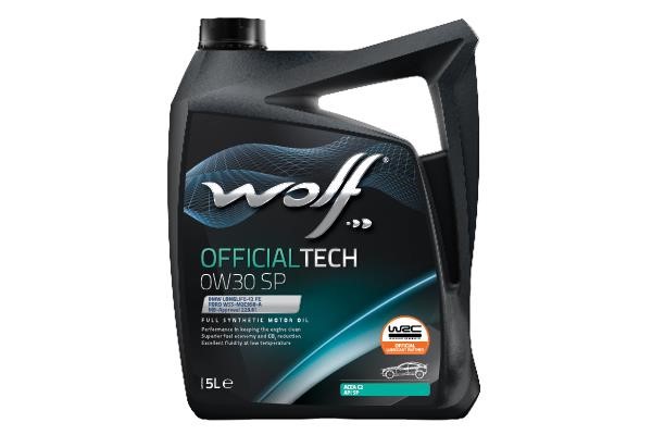 Wolf 1049043 Моторное масло Wolf Officialtech SP 0W-30, 5л 1049043: Отличная цена - Купить в Польше на 2407.PL!