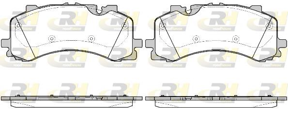 Road house 21744.00 Scheibenbremsbeläge, Set 2174400: Kaufen Sie zu einem guten Preis in Polen bei 2407.PL!
