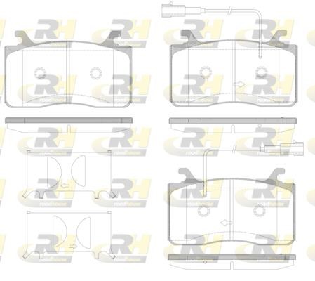 Road house 21759.12 Brake Pad Set, disc brake 2175912: Buy near me in Poland at 2407.PL - Good price!