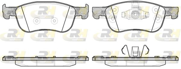 Road house 21776.00 Front disc brake pads, set 2177600: Buy near me in Poland at 2407.PL - Good price!