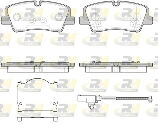 Road house 21687.10 Front disc brake pads, set 2168710: Buy near me in Poland at 2407.PL - Good price!