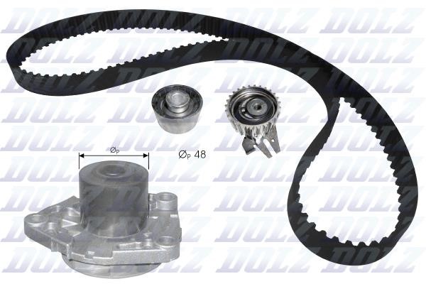 Dolz KD102 TIMING BELT KIT WITH WATER PUMP KD102: Buy near me in Poland at 2407.PL - Good price!