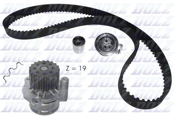 Dolz KD105 TIMING BELT KIT WITH WATER PUMP KD105: Buy near me in Poland at 2407.PL - Good price!