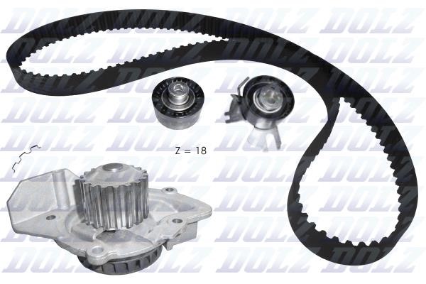 Dolz KD106 TIMING BELT KIT WITH WATER PUMP KD106: Buy near me in Poland at 2407.PL - Good price!