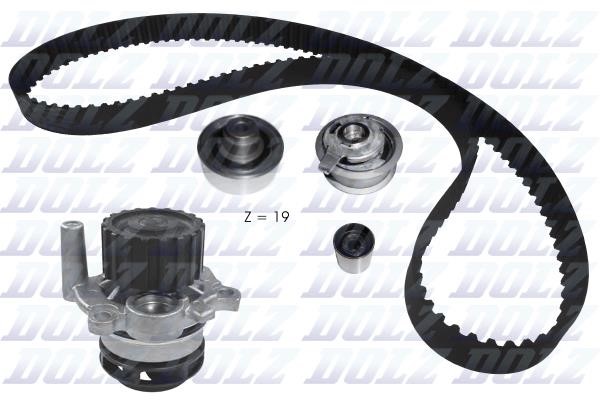 Dolz KD108 TIMING BELT KIT WITH WATER PUMP KD108: Buy near me at 2407.PL in Poland at an Affordable price!
