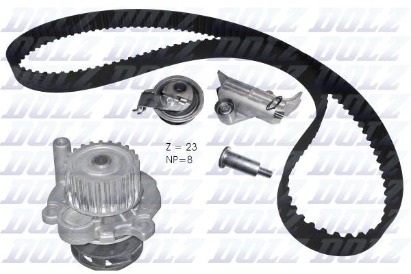 Dolz KD110 TIMING BELT KIT WITH WATER PUMP KD110: Buy near me in Poland at 2407.PL - Good price!
