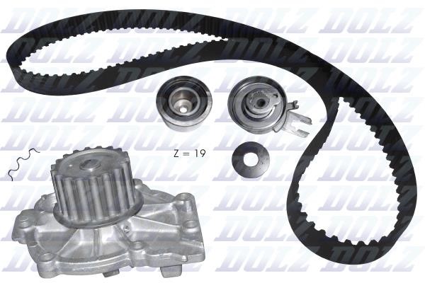 Dolz KD111 TIMING BELT KIT WITH WATER PUMP KD111: Buy near me in Poland at 2407.PL - Good price!