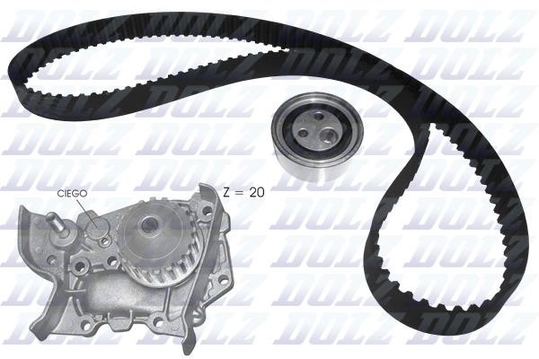 Dolz KD116 TIMING BELT KIT WITH WATER PUMP KD116: Buy near me in Poland at 2407.PL - Good price!