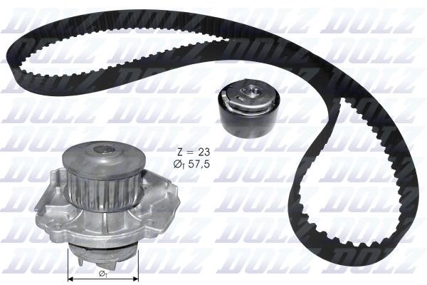 Dolz KD119 TIMING BELT KIT WITH WATER PUMP KD119: Buy near me in Poland at 2407.PL - Good price!