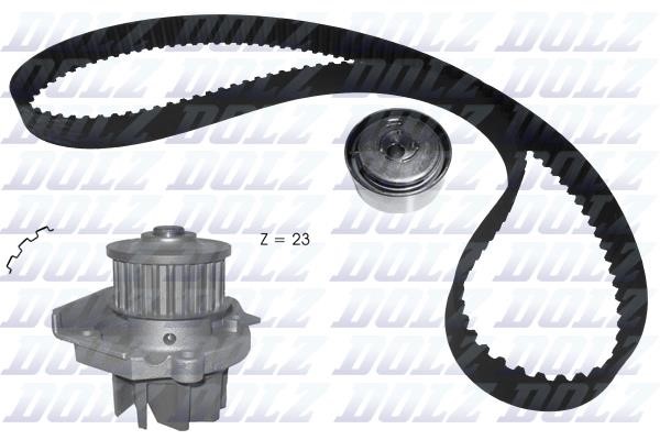 Dolz KD141 TIMING BELT KIT WITH WATER PUMP KD141: Buy near me in Poland at 2407.PL - Good price!