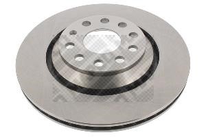 Mapco 25842 Rear ventilated brake disc 25842: Buy near me in Poland at 2407.PL - Good price!