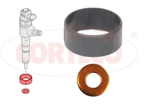 Corteco 49445012 Seal Ring Set, injector 49445012: Buy near me in Poland at 2407.PL - Good price!