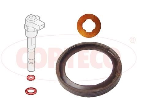 Corteco 49445016 Seal Ring Set, injector 49445016: Buy near me in Poland at 2407.PL - Good price!