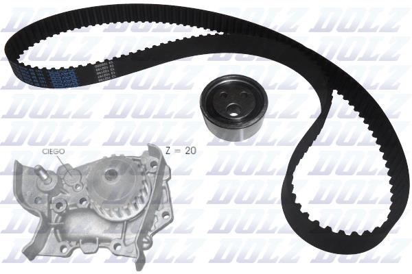 Dolz KD017 TIMING BELT KIT WITH WATER PUMP KD017: Buy near me in Poland at 2407.PL - Good price!