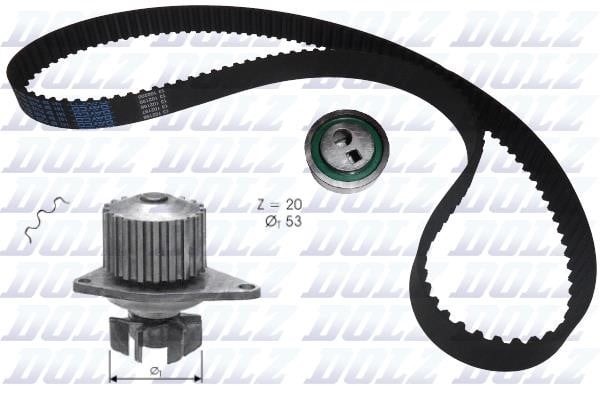 Dolz KD026 TIMING BELT KIT WITH WATER PUMP KD026: Buy near me in Poland at 2407.PL - Good price!
