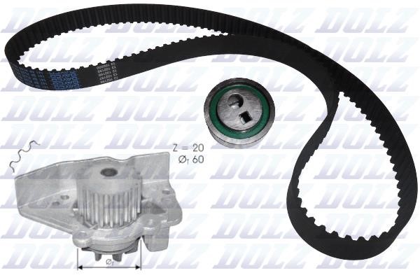 Dolz KD030 TIMING BELT KIT WITH WATER PUMP KD030: Buy near me in Poland at 2407.PL - Good price!