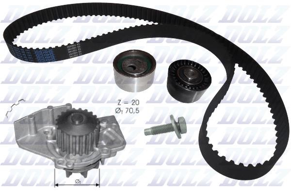 Dolz KD034 TIMING BELT KIT WITH WATER PUMP KD034: Buy near me in Poland at 2407.PL - Good price!