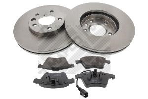 Mapco 47776 Front brake disc ventilated 47776: Buy near me at 2407.PL in Poland at an Affordable price!