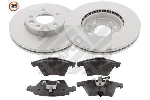 Mapco 47779HPS Front brake disc ventilated 47779HPS: Buy near me at 2407.PL in Poland at an Affordable price!