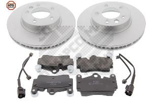 Mapco 47979HPS Rear ventilated brake discs with pads, set 47979HPS: Buy near me in Poland at 2407.PL - Good price!