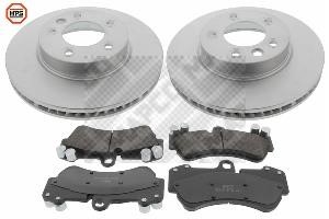 Mapco 47982HPS Front ventilated brake discs with pads, set 47982HPS: Buy near me in Poland at 2407.PL - Good price!