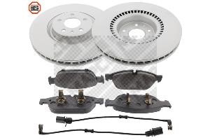 Mapco 47992HPS Front ventilated brake discs with pads, set 47992HPS: Buy near me in Poland at 2407.PL - Good price!