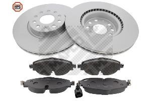 Mapco 47634HPS Front brake disc ventilated 47634HPS: Buy near me in Poland at 2407.PL - Good price!