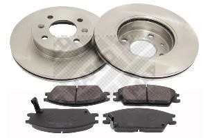 Mapco 47573 Front brake disc ventilated 47573: Buy near me in Poland at 2407.PL - Good price!