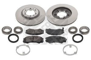 Mapco 47595 Front ventilated brake discs with pads, set 47595: Buy near me in Poland at 2407.PL - Good price!
