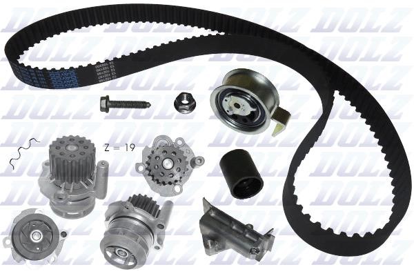 Dolz KD037 TIMING BELT KIT WITH WATER PUMP KD037: Buy near me in Poland at 2407.PL - Good price!