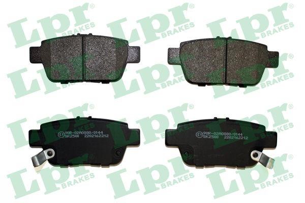 LPR 05P2212 Brake Pad Set, disc brake 05P2212: Buy near me in Poland at 2407.PL - Good price!