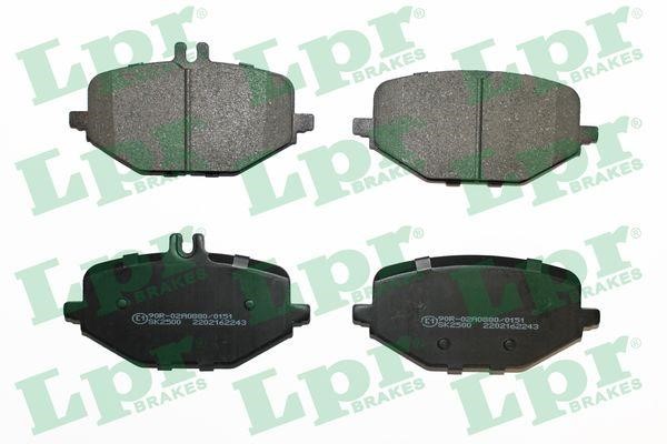 LPR 05P2243 Brake Pad Set, disc brake 05P2243: Buy near me in Poland at 2407.PL - Good price!