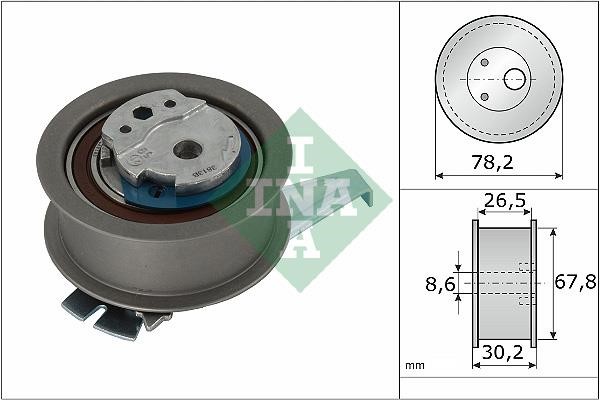 INA 531 0962 10 Tensioner pulley, timing belt 531096210: Buy near me in Poland at 2407.PL - Good price!