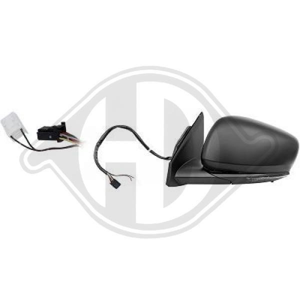 Diederichs 4446325 Rearview mirror external left 4446325: Buy near me in Poland at 2407.PL - Good price!