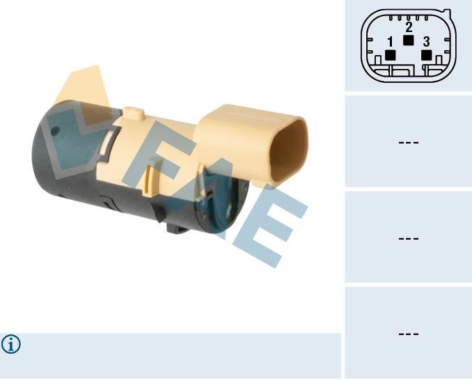 FAE 66013 Sensor, parking distance control 66013: Buy near me in Poland at 2407.PL - Good price!