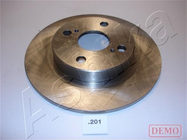 Ashika 61-02-201C Тормозной диск задний невентилируемый 6102201C: Отличная цена - Купить в Польше на 2407.PL!