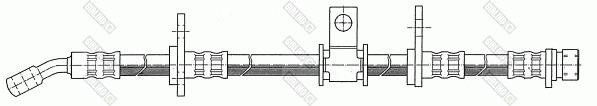 Girling 9004196 Brake Hose 9004196: Buy near me at 2407.PL in Poland at an Affordable price!