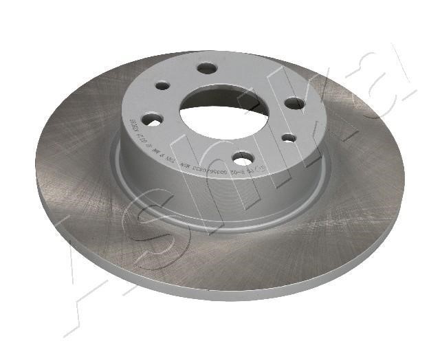 Ashika 61-00-0206C Rear brake disc, non-ventilated 61000206C: Buy near me in Poland at 2407.PL - Good price!