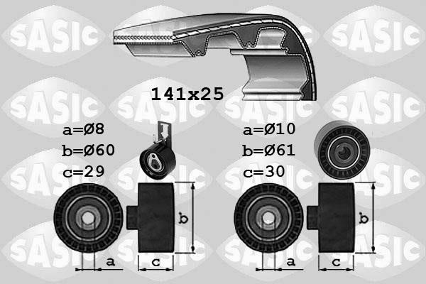Sasic 1750043 Timing Belt Kit 1750043: Buy near me in Poland at 2407.PL - Good price!