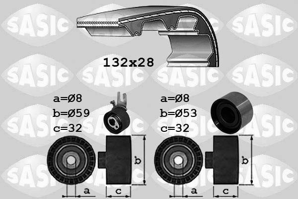 Sasic 1756078 Timing Belt Kit 1756078: Buy near me in Poland at 2407.PL - Good price!