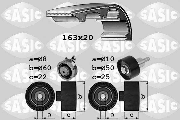 Sasic 1756081 Timing Belt Kit 1756081: Buy near me in Poland at 2407.PL - Good price!