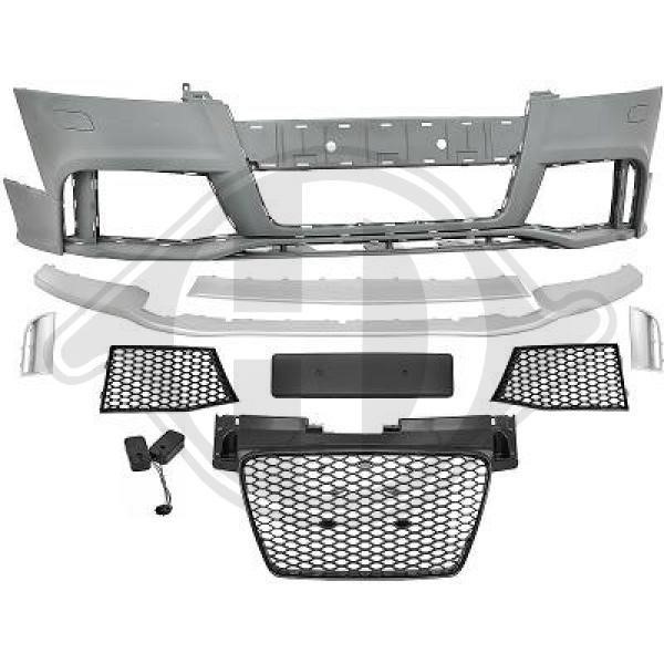 Diederichs 1041350 Front bumper 1041350: Buy near me in Poland at 2407.PL - Good price!