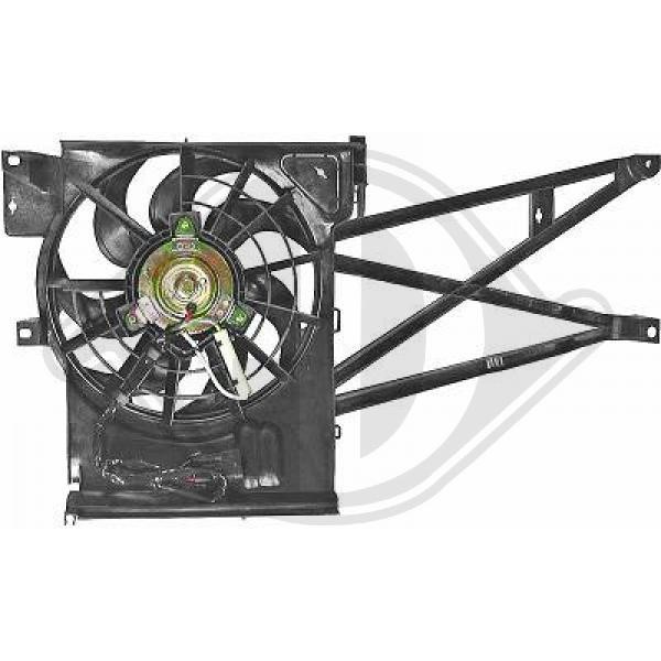 Diederichs DCL1021 Hub, engine cooling fan wheel DCL1021: Buy near me in Poland at 2407.PL - Good price!