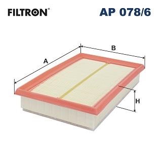 Filtron AP 078/6 Воздушный фильтр AP0786: Отличная цена - Купить в Польше на 2407.PL!