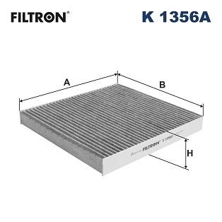 Filtron K 1356A Filtr kabinowy K1356A: Dobra cena w Polsce na 2407.PL - Kup Teraz!