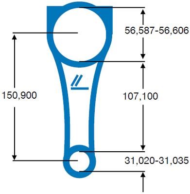 Ipsa CO005100 Rod sub-assy, connecting CO005100: Buy near me in Poland at 2407.PL - Good price!