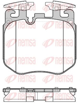 Kawe 169000 Brake Pad Set, disc brake 169000: Buy near me in Poland at 2407.PL - Good price!