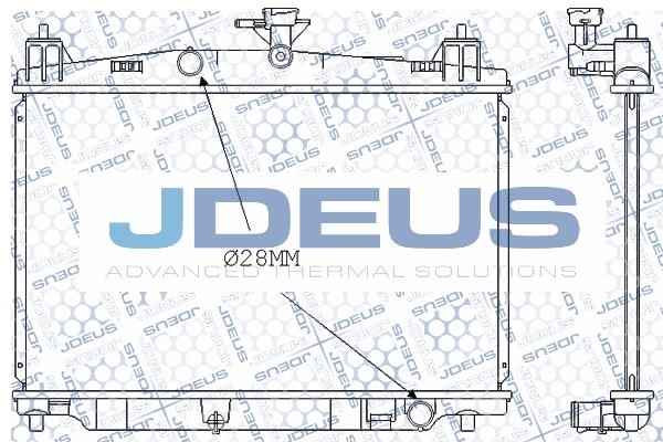J. Deus M-0160320 Радіатор охолодження двигуна M0160320: Приваблива ціна - Купити у Польщі на 2407.PL!